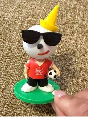 Jack In The Box Mini Bobblehead Limited Edition- Canada Jack LAST ONE.